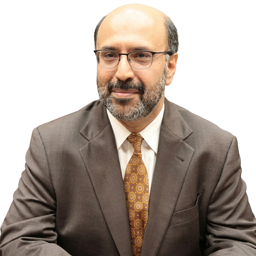 Portrait of Prof. Hassan Abbas, Advisory Board member of ARK Initiative